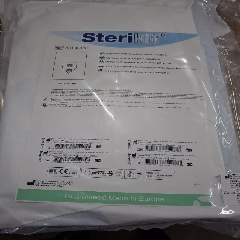 Покриття для артроскопії з мішечком для збору рідини, 320x220 см (cm) (FAPOMED)